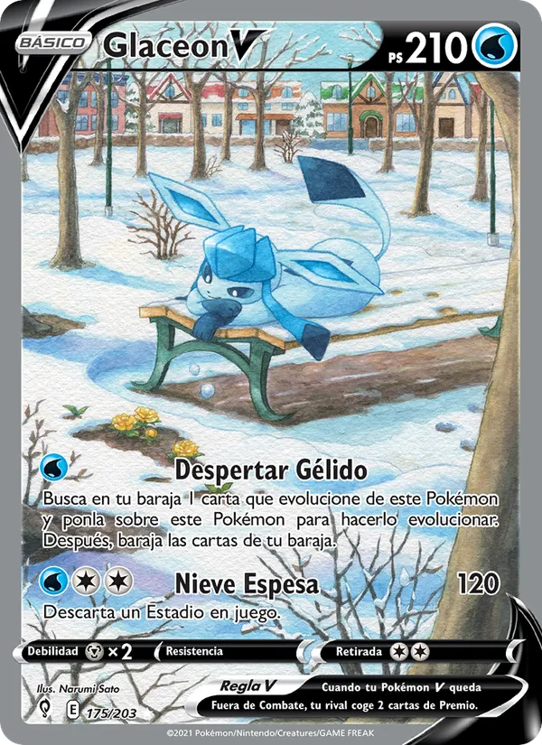 Glaceon V – Cielos Evolutivos 175