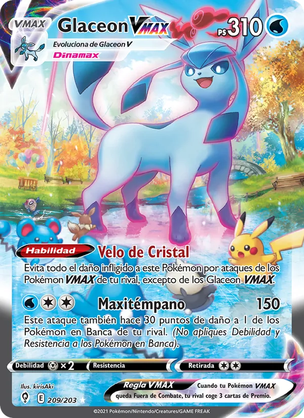 Glaceon VMAX – Cielos Evolutivos 209