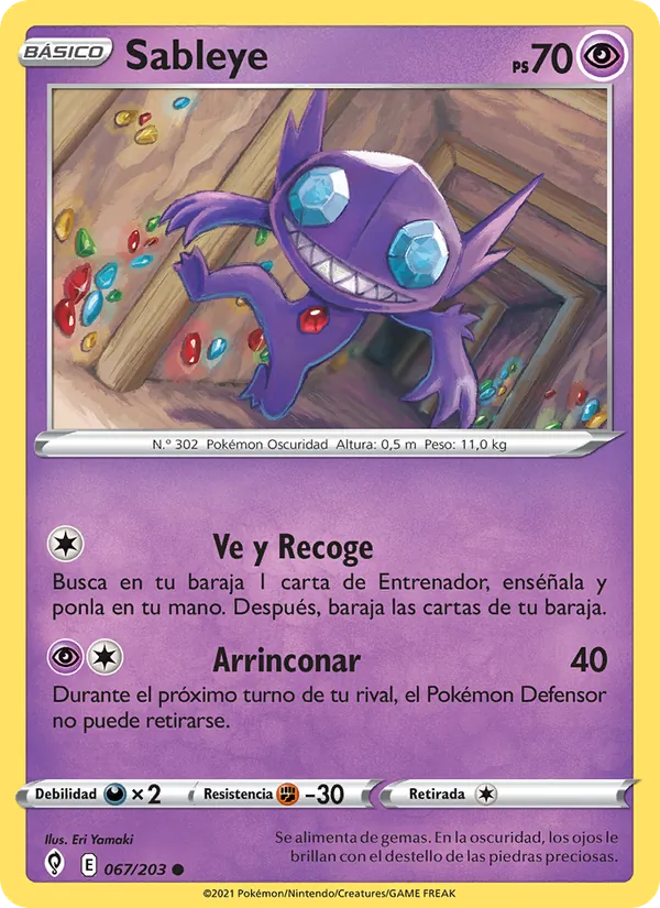 Sableye – Cielos Evolutivos 67