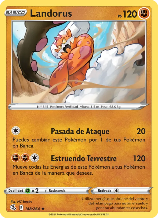 Landorus – Golpe Fusión 148