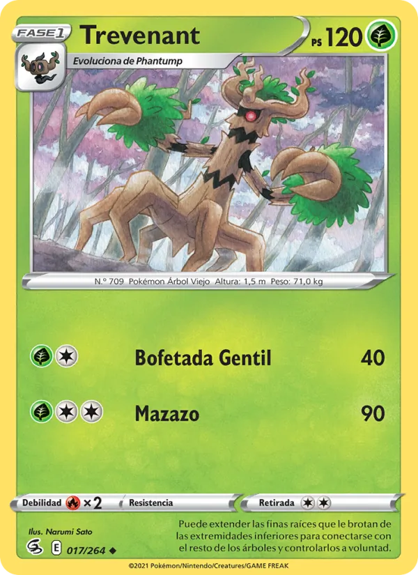 Trevenant – Golpe Fusión 17