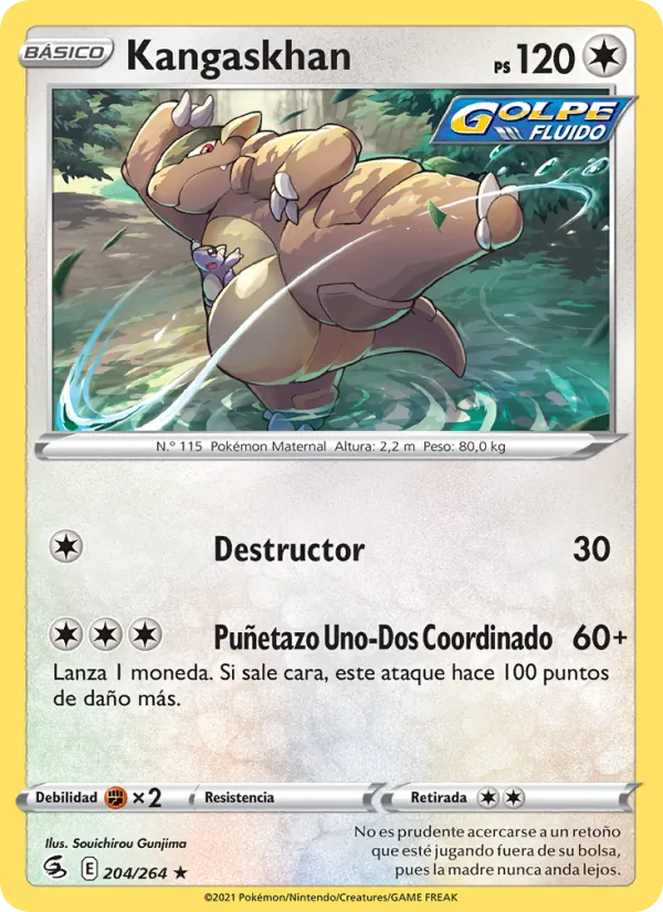 Kangaskhan – Golpe Fusión 204