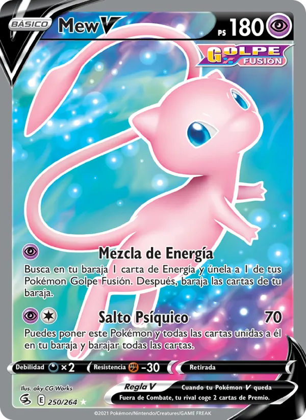 Mew V – Golpe Fusión 250