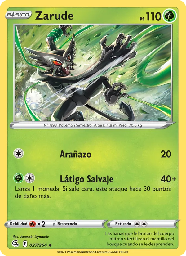 Zarude – Golpe Fusión 27