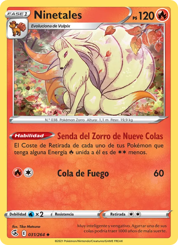 Ninetales – Golpe Fusión 31