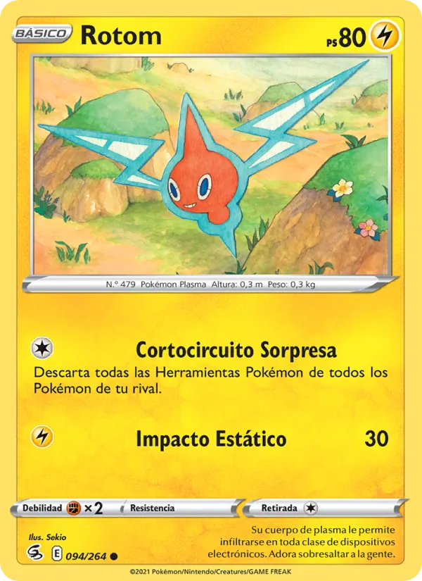 Rotom – Golpe Fusión 94