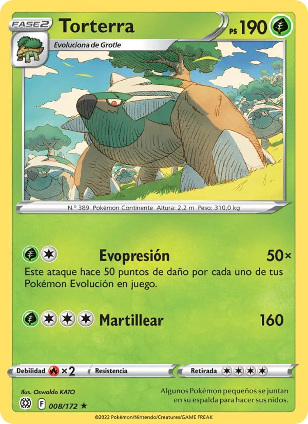 Torterra – Astros Brillantes 8