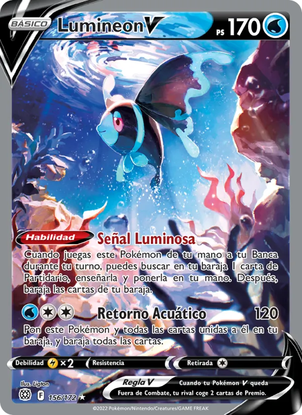Lumineon V – Astros Brillantes 156