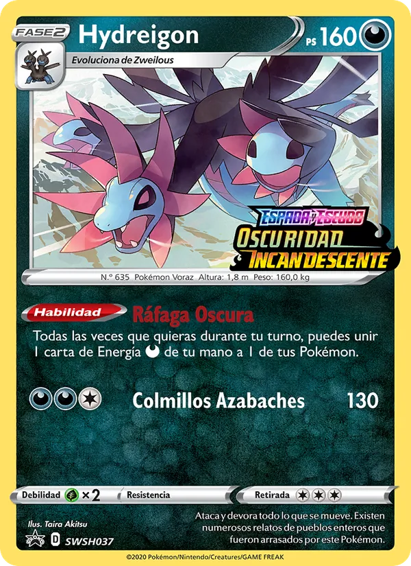 Hydreigon – Cartas de promoción ESES SWSH037