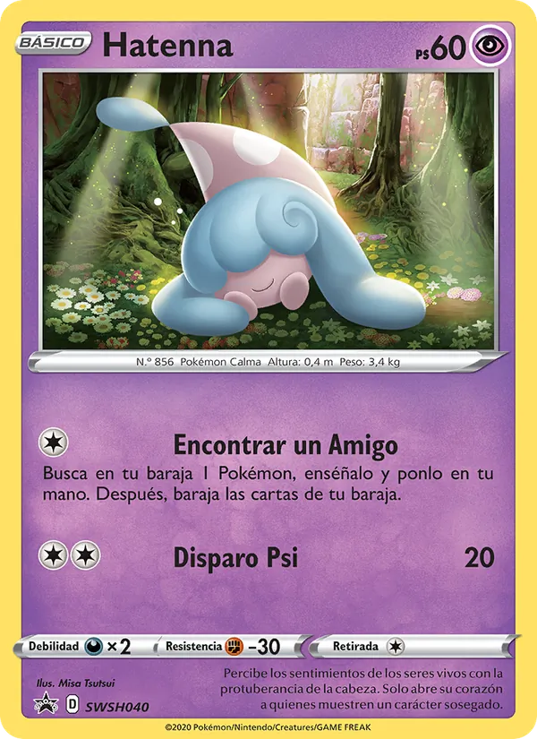 Hatenna – Cartas de promoción ESES SWSH040