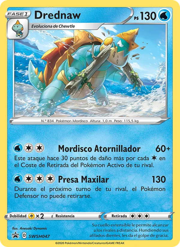 Drednaw – Cartas de promoción ESES SWSH047