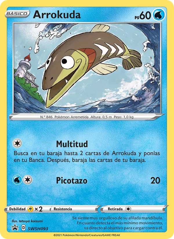 Arrokuda – Cartas de promoción ESES SWSH093