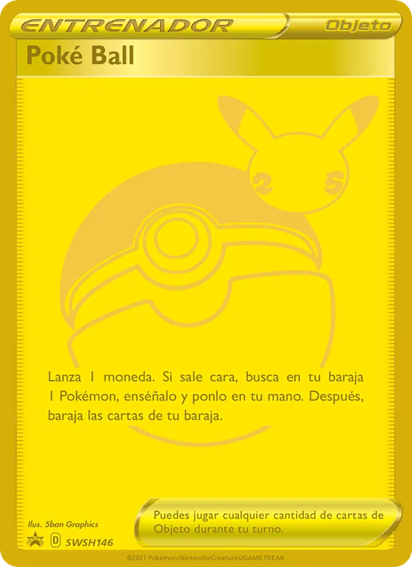 Poké Ball – Cartas de promoción ESES SWSH146