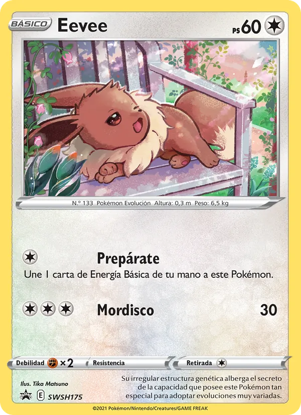 Eevee – Cartas de promoción ESES SWSH175