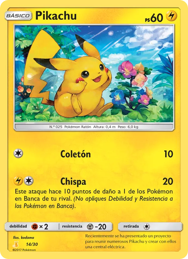 Pikachu – Kit de Entrenador Sol y Luna (Raichu de Alola) 14