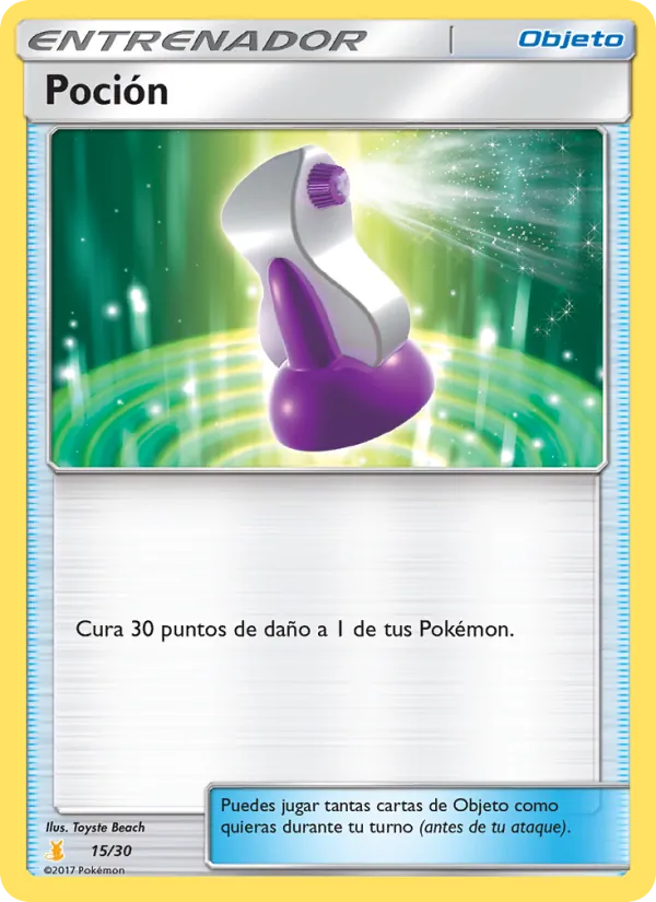 Poción – Kit de Entrenador Sol y Luna (Raichu de Alola) 15