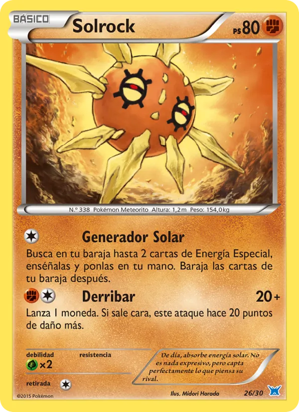 Solrock – Kit de Entrenador XY (Latios) 26