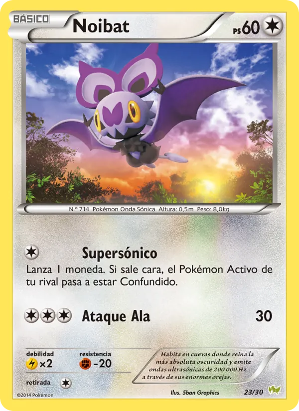 Noibat – Kit de Entrenador XY (Noivern) 23