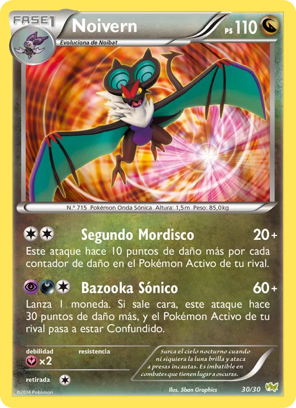 Noivern – Kit de Entrenador XY (Noivern) 30