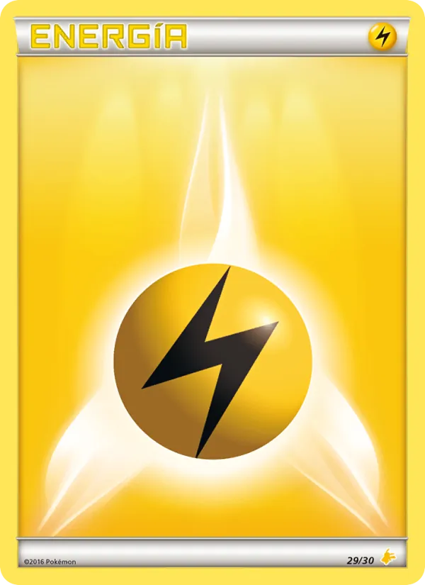 Énergie Électrique – XY Kit du dresseur (Pikachu Libre) 29