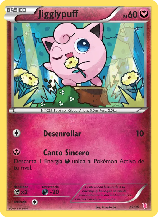 Jigglypuff – Kit de Entrenador XY (Wigglytuff) 25