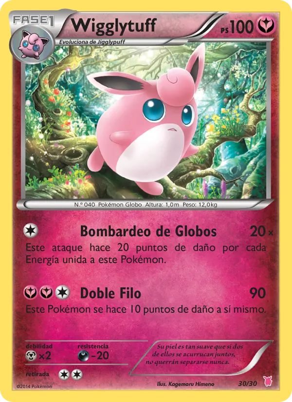 Wigglytuff – Kit de Entrenador XY (Wigglytuff) 30