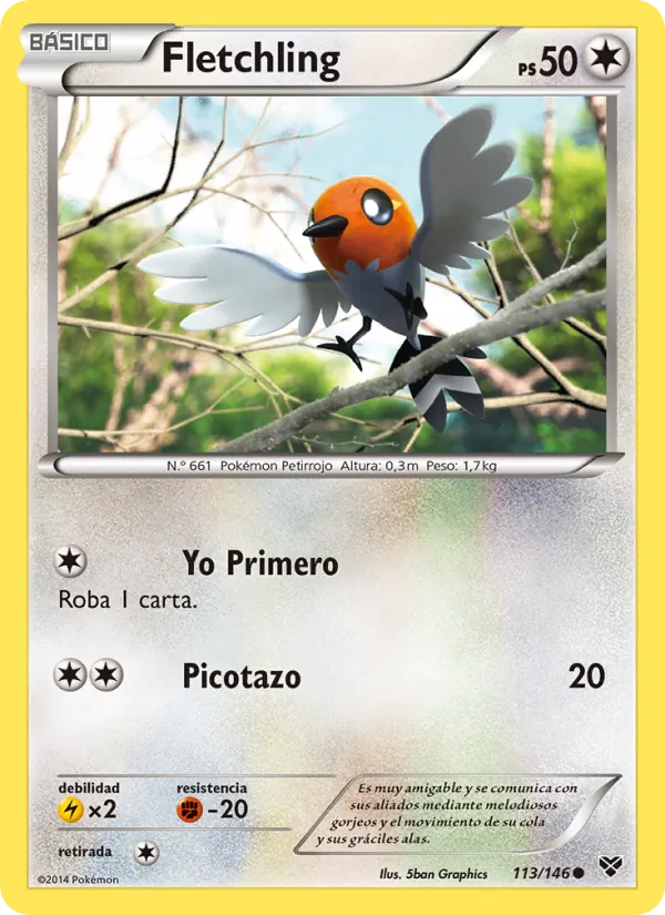 Fletchling – XY 113