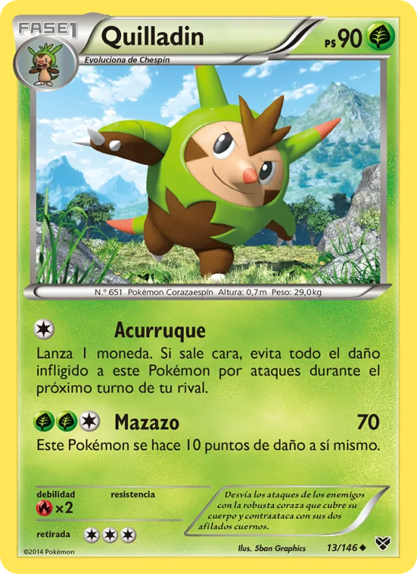 Quilladin – XY 13