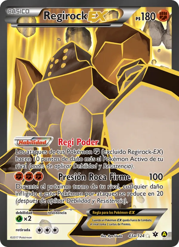 Regirock EX – Destinos Enfrentados 43a