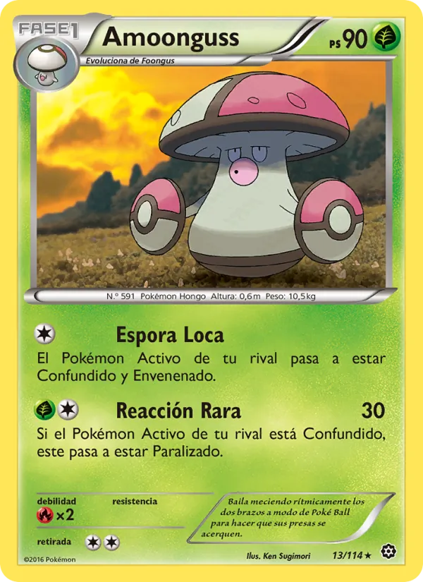 Amoonguss – Asedio de Vapor 13
