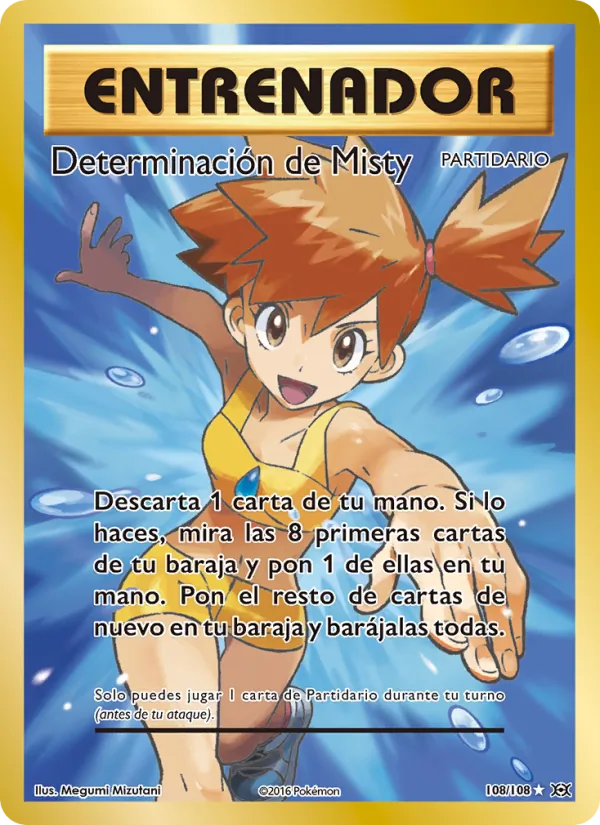 Determinación de Misty – Evoluciones 108