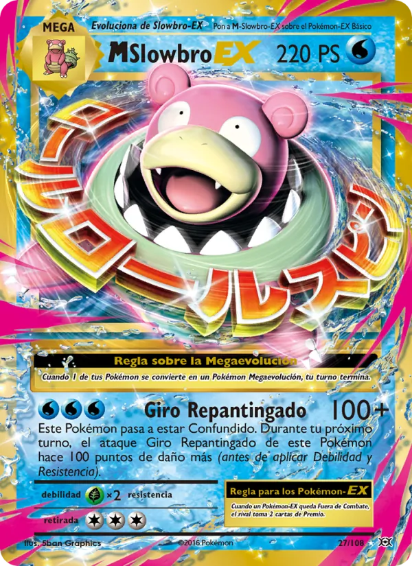 M-Slowbro EX – Evoluciones 27