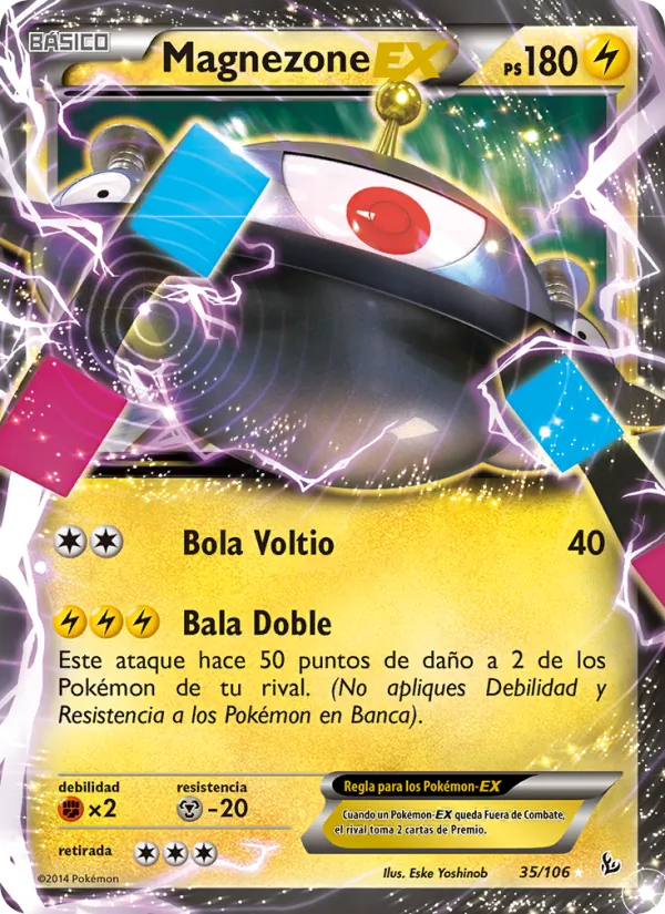 Magnezone EX – Destellos de Fuego 35
