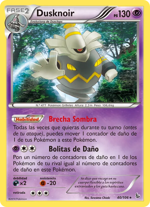 Dusknoir – Destellos de Fuego 40