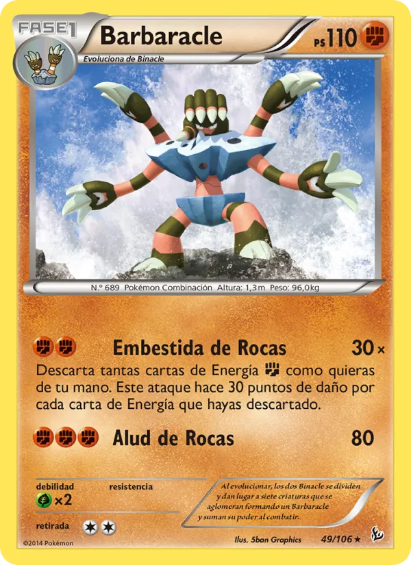 Barbaracle – Destellos de Fuego 49