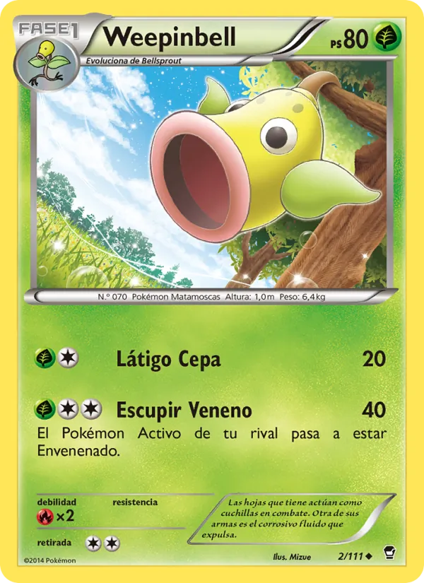 Weepinbell – Puños Furiosos 2