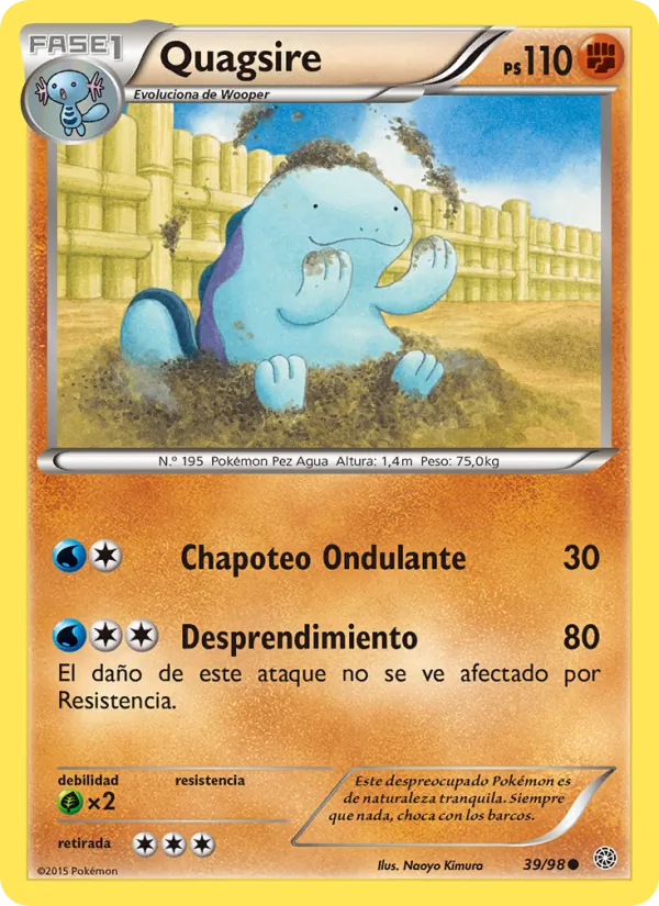 Quagsire – Antiguos Orígenes 39