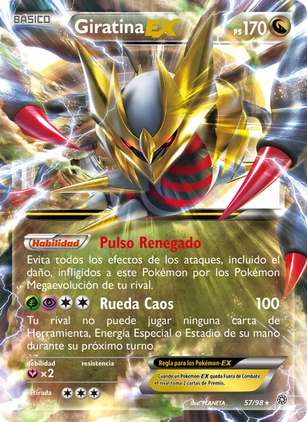 Giratina EX – Antiguos Orígenes 57