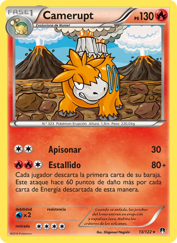 Camerupt – TURBOLímite 13