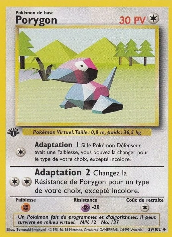Porygon – Set de Base 39