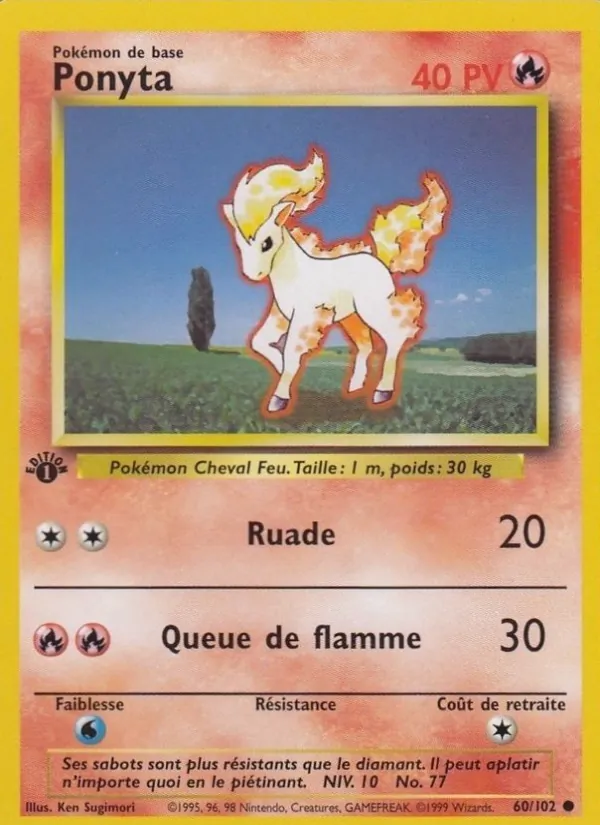 Ponyta – Set de Base 60