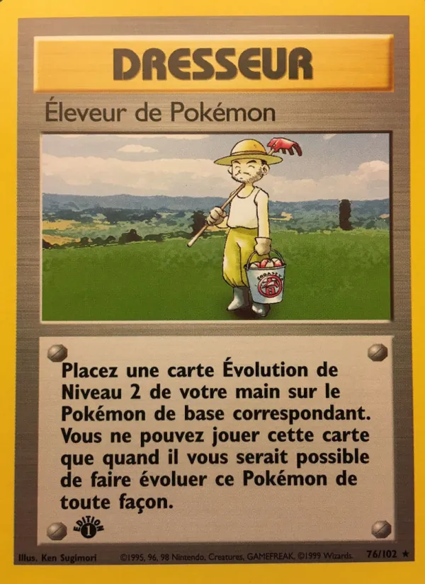 Éleveur de Pokémon – Set de Base 76