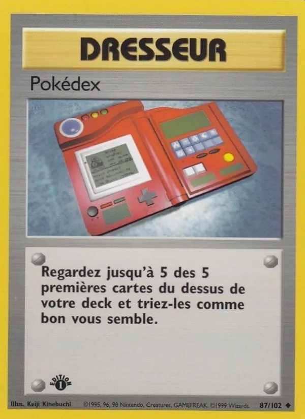 Pokédex – Set de Base 87