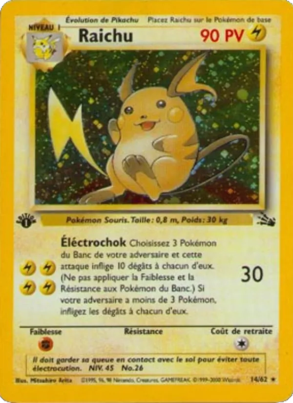 Raichu – Fossile 14