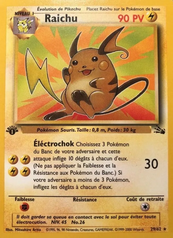 Raichu – Fossile 29
