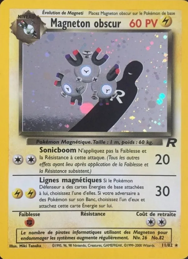 Magneton obscur – Team Rocket 11