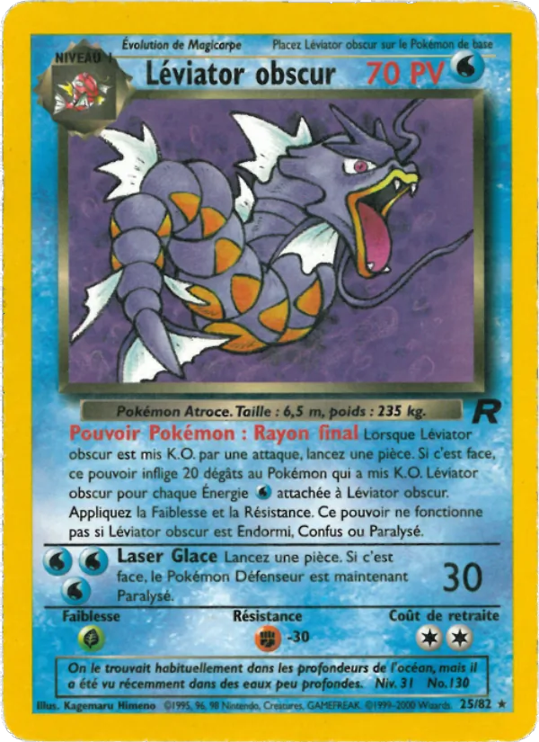 Léviator obscur – Team Rocket 25