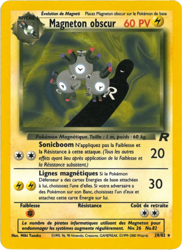 Magneton obscur – Team Rocket 28