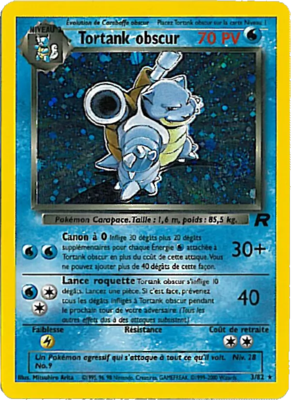 Tortank obscur – Team Rocket 3