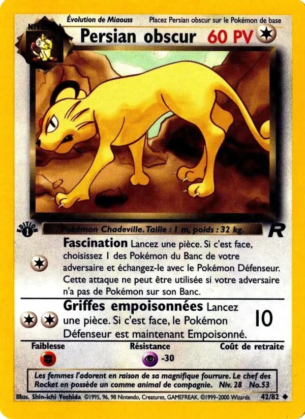 Persian obscur – Team Rocket 42